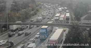 LIVE updates as multi-vehicle crash causes traffic CHAOS near Dartford Crossing