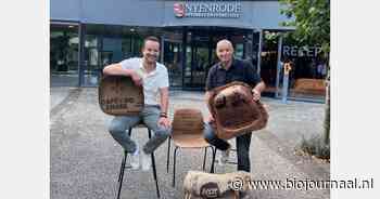 Koffiezakken getransformeerd tot duurzame meubels