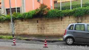 A Balduina si apre una nuova voragine, strada transennata