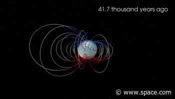 Listen to haunting sounds of Earth's magnetic field flipping 41,000 years ago in eerie new animation