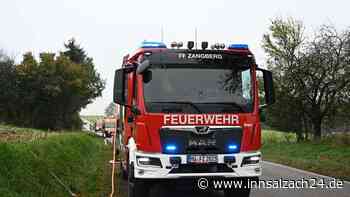 Piaggio und Auto stoßen bei Lohkichen zusammen - wohl mindestens ein Verletzter