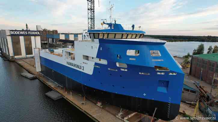 Royal Bodewes bouwt RoRo ferry voor vracht en klein aantal passagiers