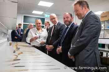 Scotland's First Minister opens new state-of-the-art crop centre