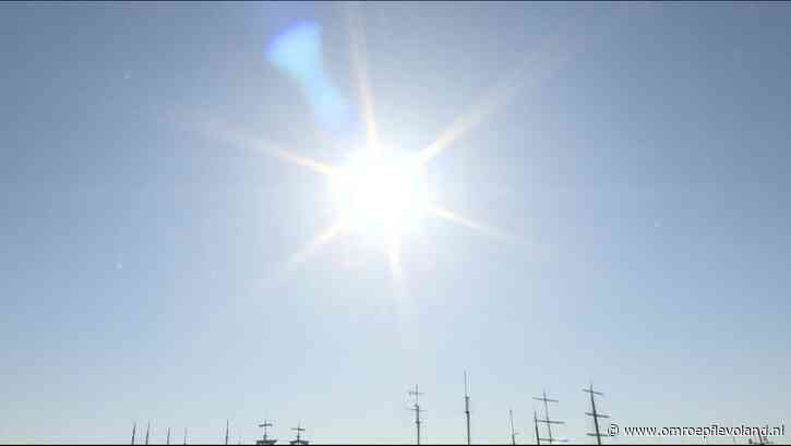 Flevoland - Warmste 25 oktober ooit in Flevoland