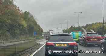 RECAP as M25 reopens after crash stops all lanes