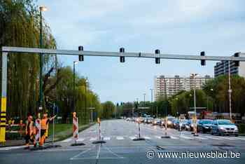 Deel ventweg Charles de Costerlaan afgesloten voor betere verkeersdoorstroming