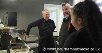 Archbishop of Canterbury learns ‘perfect coffee’ skills on Bournemouth visit