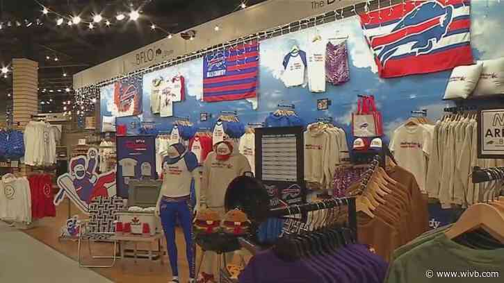 The BFLO Store getting fans ready for the game
