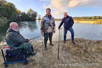 Petrijünger üben für den Anglerschein