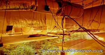 Man charged after cannabis farm found in East Lancashire
