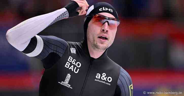 Eissprinter Dombek siegt über 500 Meter und verletzt sich