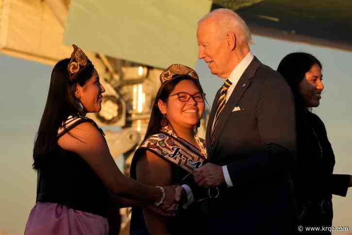 WATCH: Biden visits Indian Country, apologizes for 150-year-old boarding school policy