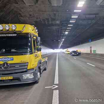 Gewonde bij aanrijding in Wijkertunnel