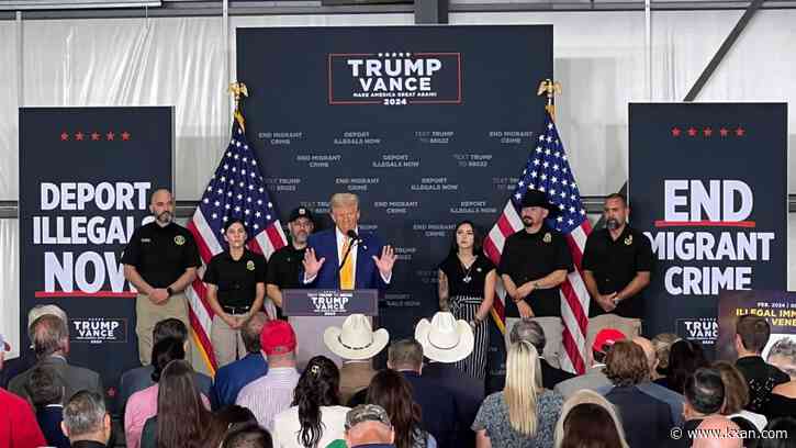 WATCH: Former President Trump calls for 'liberation day,' revamp on border policies