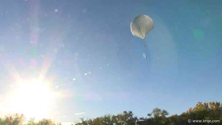 Local students work with Sandia Laboratories for high-altitude balloon research