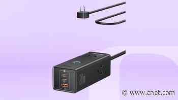 Keep All of Your Devices Powered Up With This Baseus Power Strip, Now Only $13