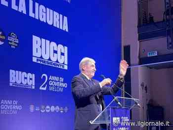 Giorgia Meloni lancia Marco Bucci: "È l'uomo migliore per la Liguria"
