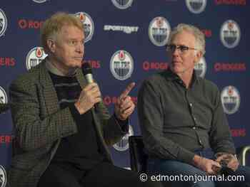 Former Oilers teammates converge to see Gregg, MacTavish inducted to Wall of Fame