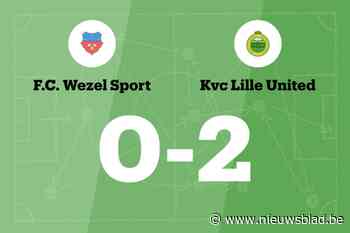 Wezel Sport dieper in de problemen na verlies tegen Lille United