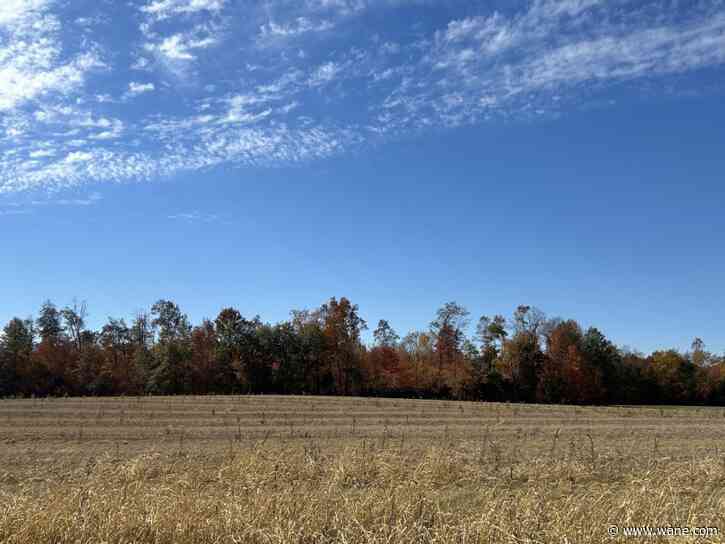 Friday rain ends our driest ever October chance