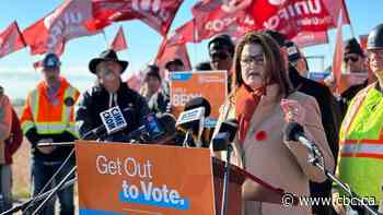 Beck, Moe appeal to voters during final push in Sask. election campaign