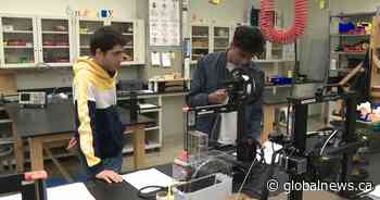 Edmonton teens use 3D printer to build toys with recycled materials