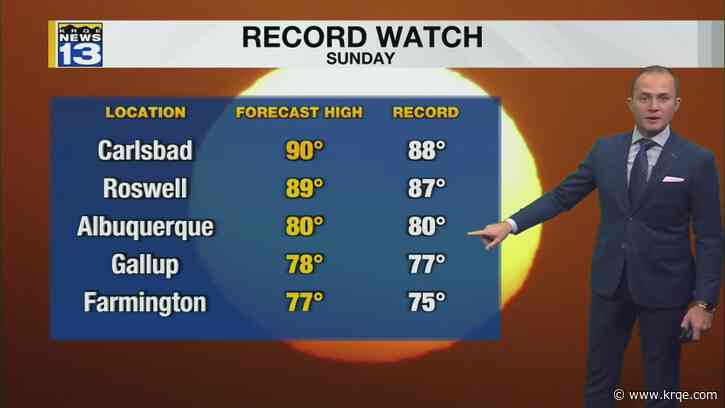 More record heat returns this weekend