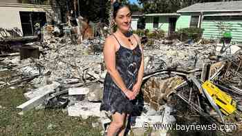 Gulfport resident loses everything to Milton fire, including her cat