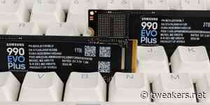 Samsung 990 EVO Plus: zelfde controller, sneller nand