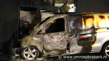 112-nieuws: brand bestelbus slaat over naar bedrijf • fietsster geschept