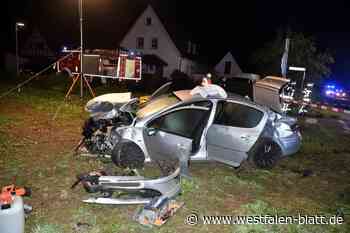 Schwerer Unfall: Ein Opfer schwebt in Lebensgefahr