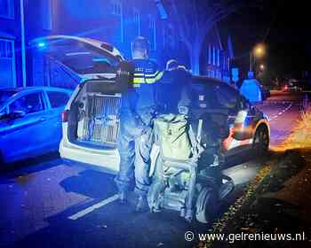 Dronken man dreigt met wapen en fietsslot
