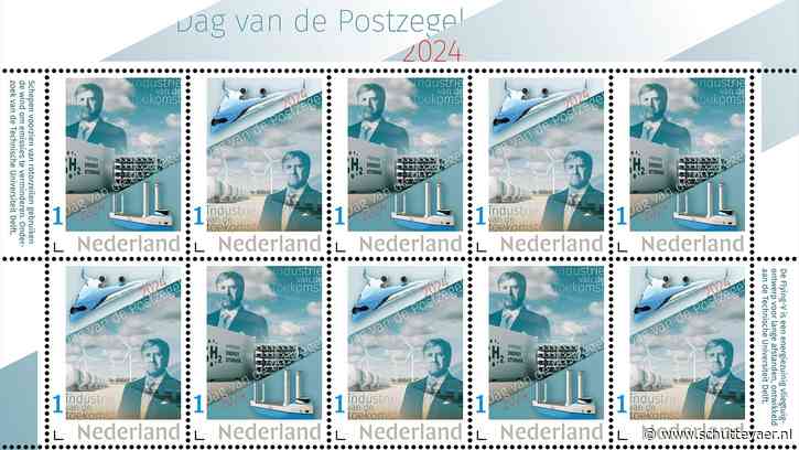 Nieuw postzegelontwerp toont een eeuw industriële innovatie