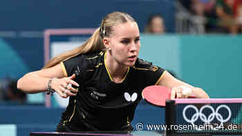 Tischtennis-Olympia-Star Annett Kaufmann (18) schmettert für Kolbermoor: Das sind ihre Ziele