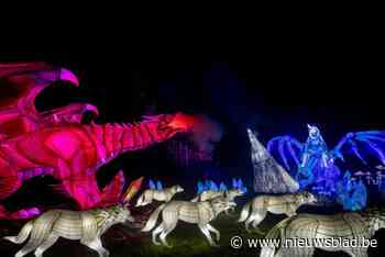 Lichtfestival Dragons of the North in Zoo Planckendael van start gegaan: “Het is echt heel indrukwekkend”