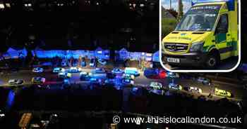 Woman and children injured in triple stabbing taken to major trauma centre