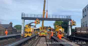 All the trains diverted or cancelled over half term in south London due to works