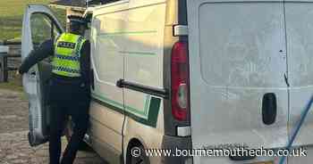 Van linked with fly tipping seized by police