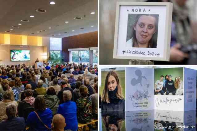 Emotioneel afscheid van Nora De Meyer (20): “De ambulance kwam altijd voor iemand anders, maar nu stond hij bij je mama en papa aan de deur”