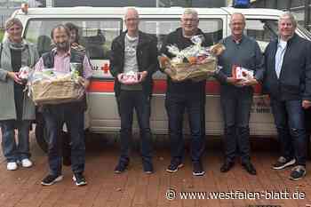 DRK ehrt Blutspender in Warburg und Willebadessen