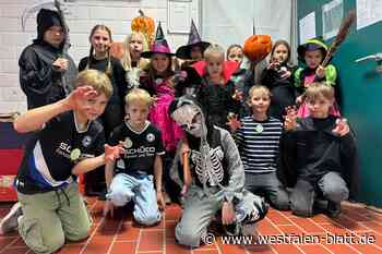 Halloween bei den Kinderkunsttagen in Spenge