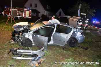 Fünf Verletzte nach Zusammenstoß in Lübbecke