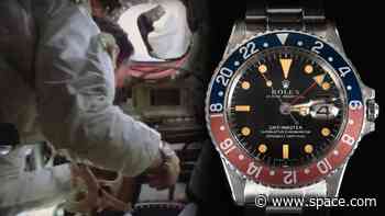 Apollo 14 astronaut's personal moon-flown Rolex watch sells for record $2.2 million