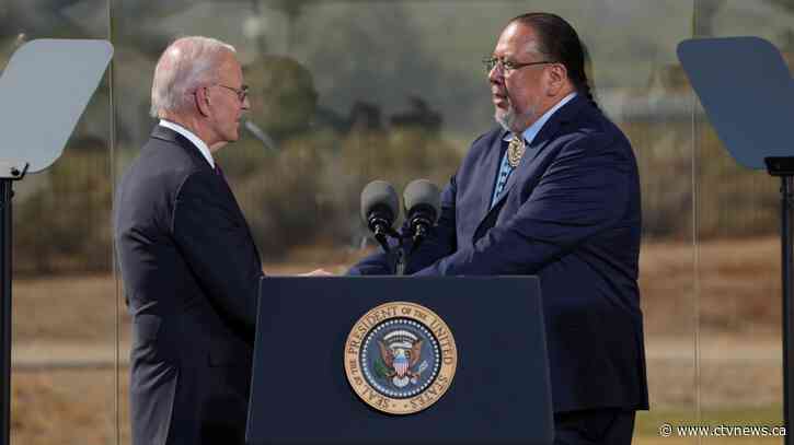 Biden visits Indian Country and apologizes for the 'sin' of a 150-year-old boarding school policy