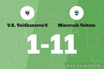 Miecroob Veltem B laat VK Veldkanteva's kansloos