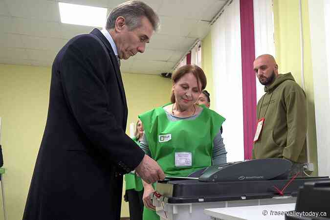 Polls close in Georgia’s election that could take it toward the EU or into Russia’s orbit