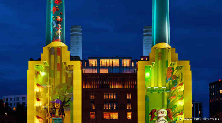 LEGO video project on Battersea Power Station