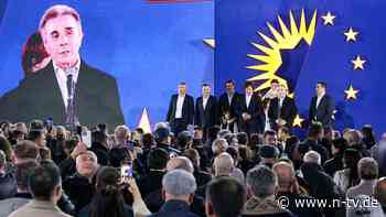 Nach Wahl in Georgien: Opposition und Regierung reklamieren Sieg für sich