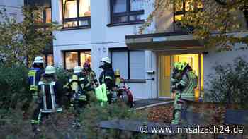 Rauchentwicklung in Gebäude in Altmühldorf ruft Feuerwehren auf den Plan