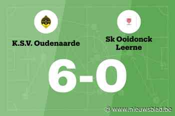 KSV Oudenaarde overklast SK Ooidonck Leerne